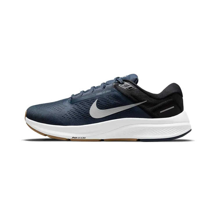 Nike Air Zoom Structure 24 (straat) “Thunder Blue / Black / Dark Obsidian / Wolf Grey” (DA8535-400)