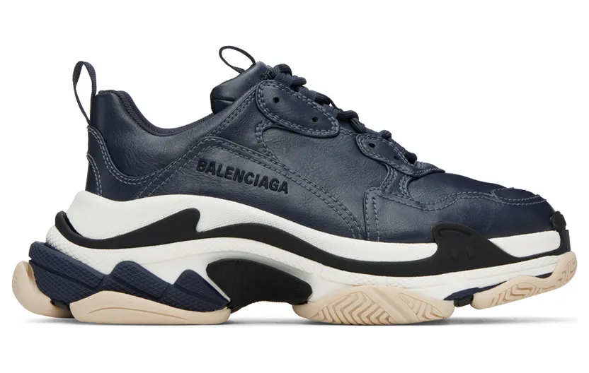 Balenciaga Triple S Low Top “Navy” (536737-W2FAD-4197)