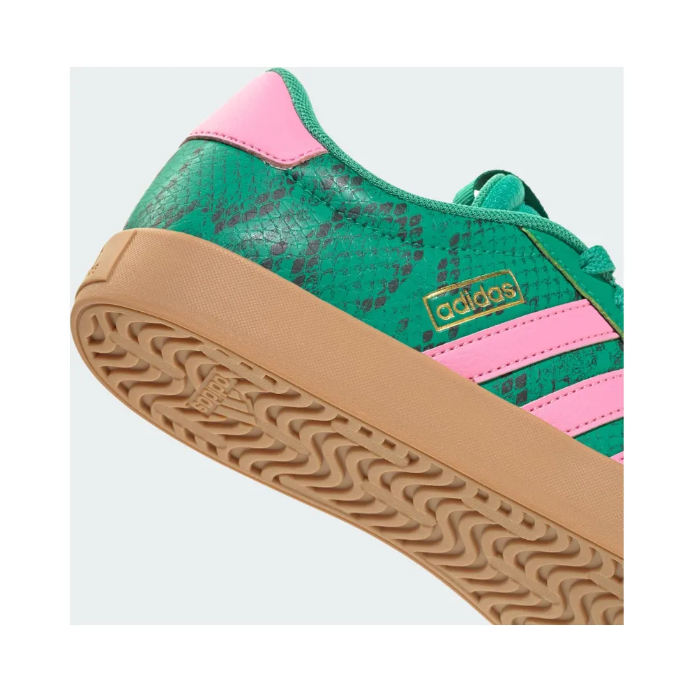 adidas VL Court 3.0 Court Green Bliss Pink Snakeskin (JR8668)
