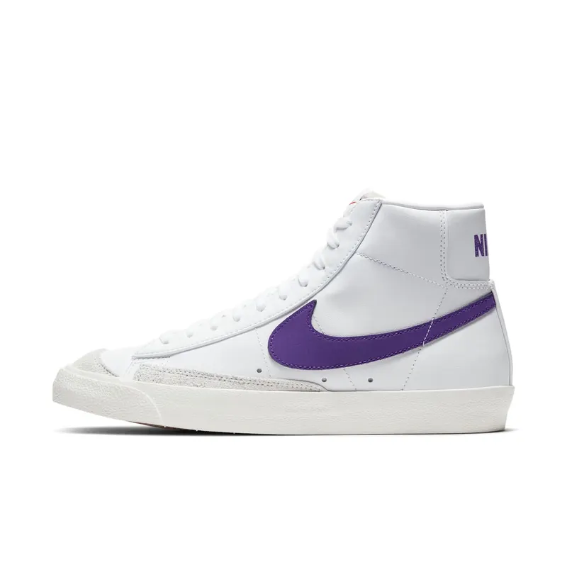 Nike Blazer Mid 77 Vintage White Voltage Purple White/Voltage Purple-Sail (BQ6806-105)