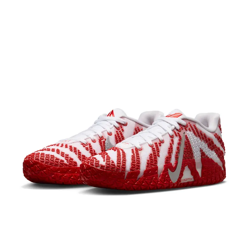 Nike Ja 3 – “White / University Red / Metallic Silver” (IV4426-105)