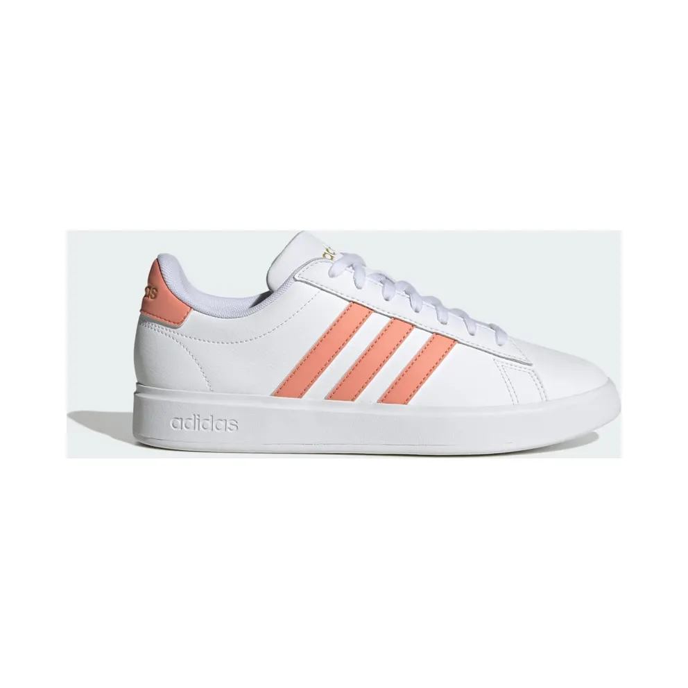 adidas Grand Court Cloudfoam Lifestyle Court Comfort Cloud White / Wonder Clay / Gold Metallic (ID4479)