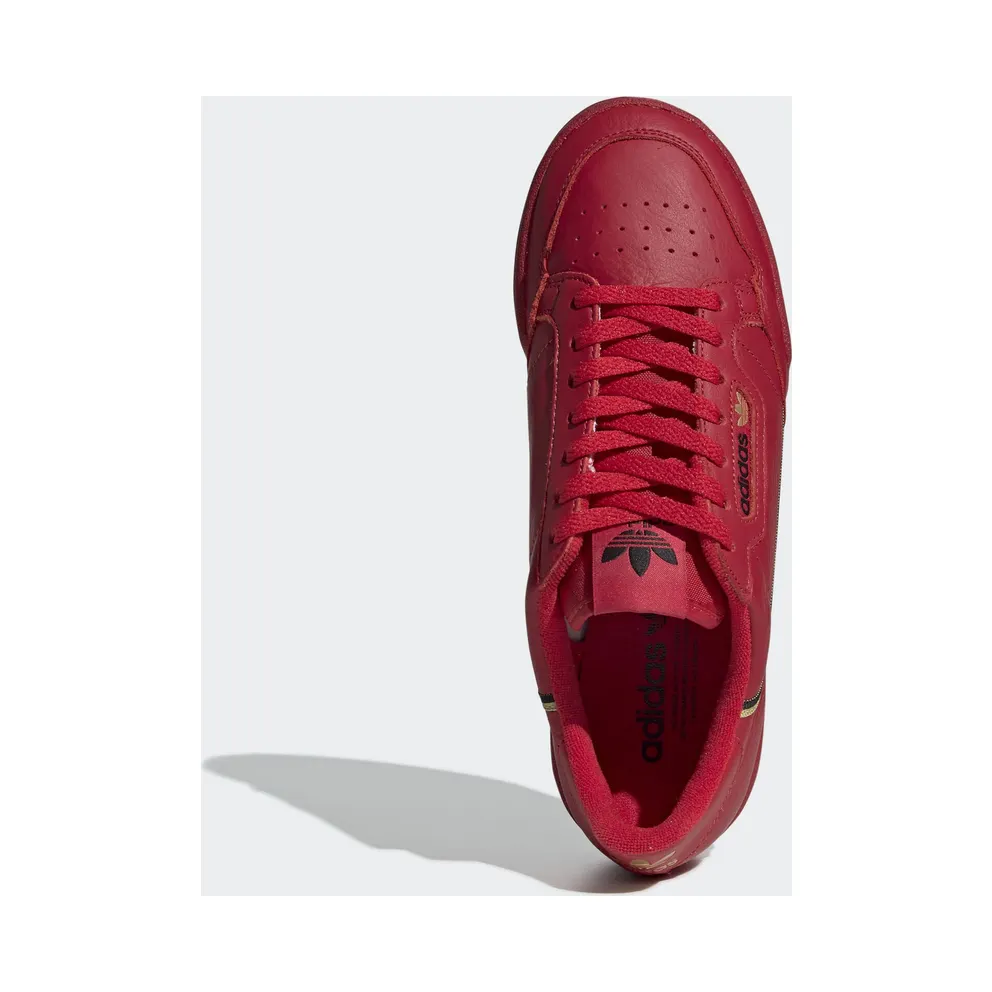 adidas Continental 80 Scarlet Scarlet/Gold Metallic/Core Black (EE4144)
