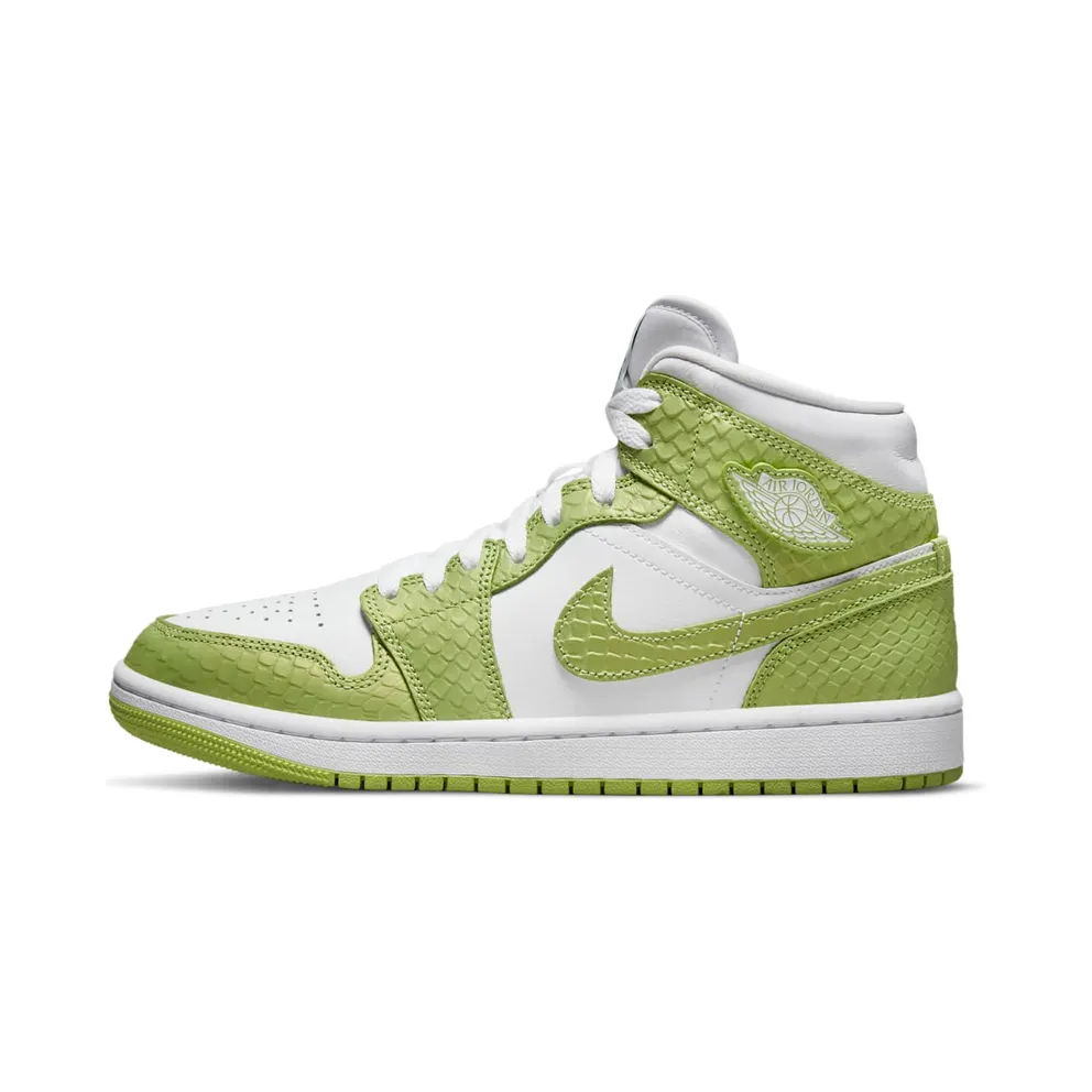 Air Jordan 1 WMNS Mid Green Python (DV2959-113)