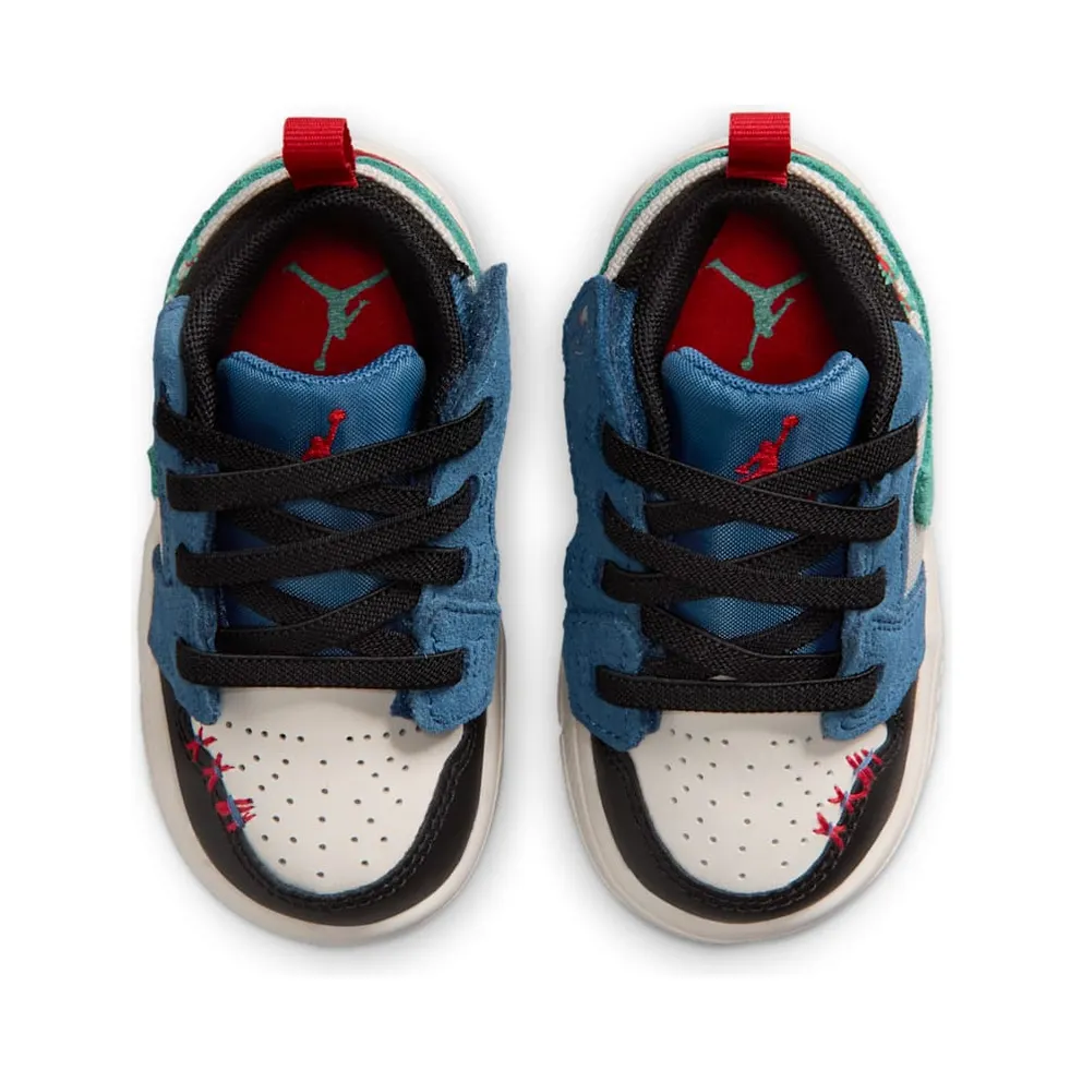 Air Jordan 1 True Blue/University Red/Kinetic Green/Black (IO2064-401)