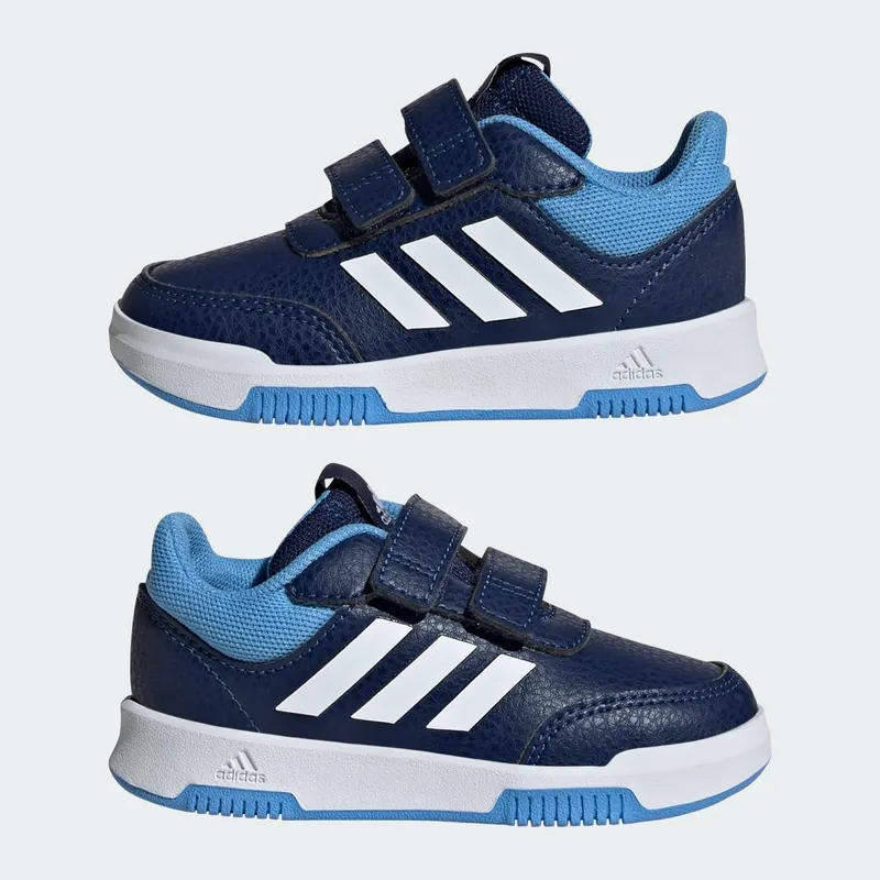 Adidas Tensaur with Velcro Dark Blue / Cloud White / Blue Burst (IF1734)