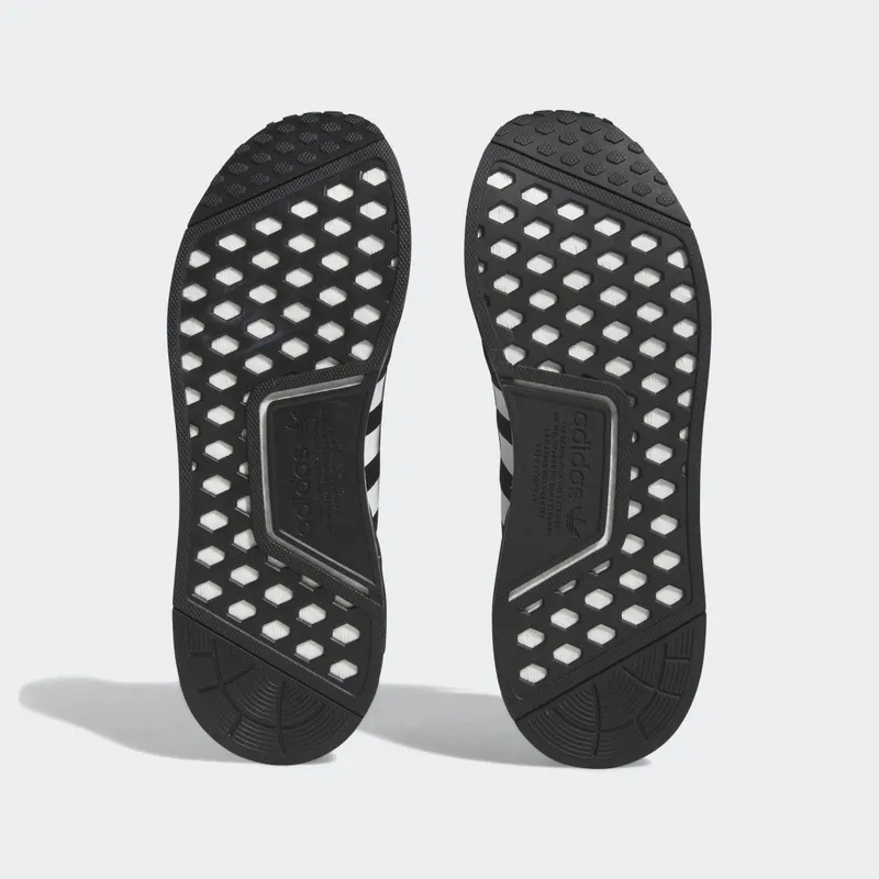Adidas NMD_R1 V2 Core Black / Cloud White / Solar Yellow (IE2245)