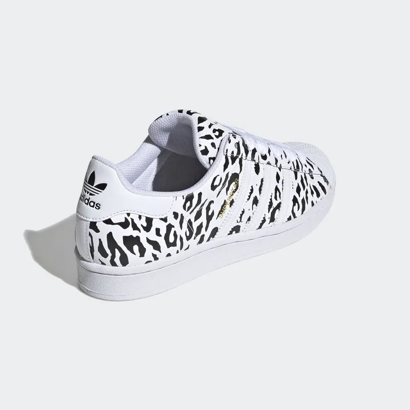 adidas Superstar Leopard White (W) Cloud White/Core Black/Gold Metallic (FV3451)