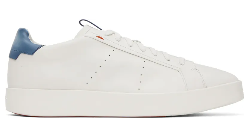 Santoni Leather “White” (MBWI21303BARXDSEI55)