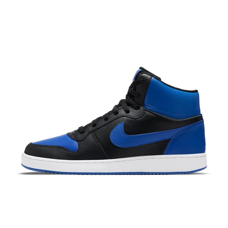 Nike Ebernon Mid Black Game Royal (AQ1773-001)
