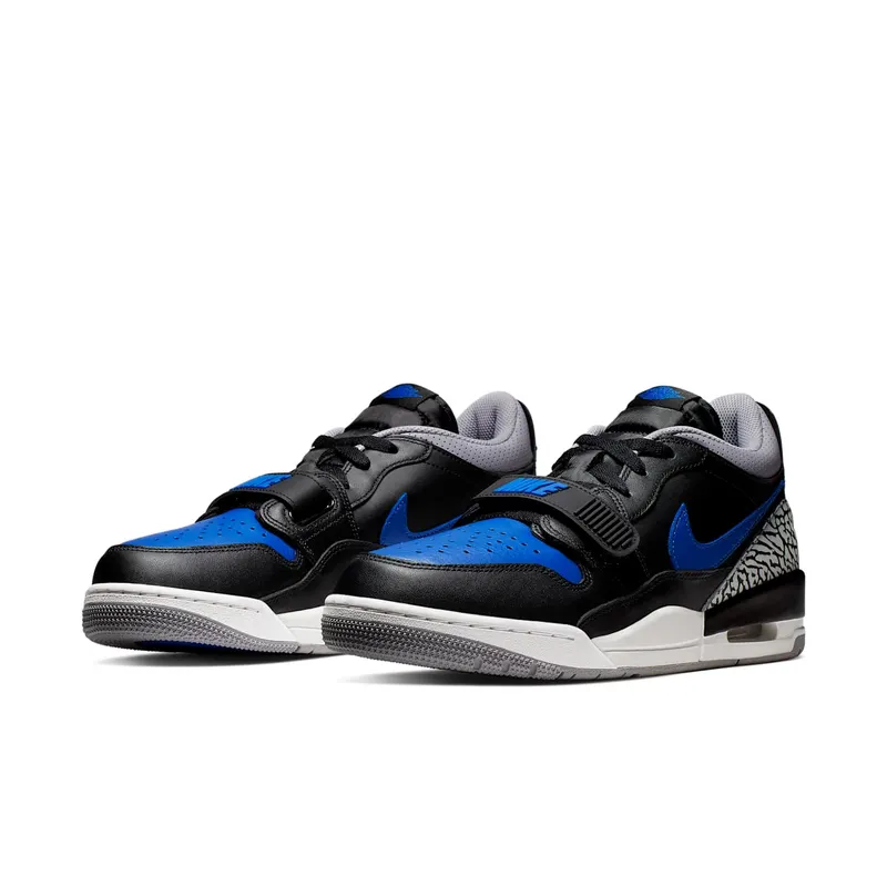 Jordan Legacy 312 Low Black Royal Black/Game Royal-White-Cement Grey (CD7069-041)