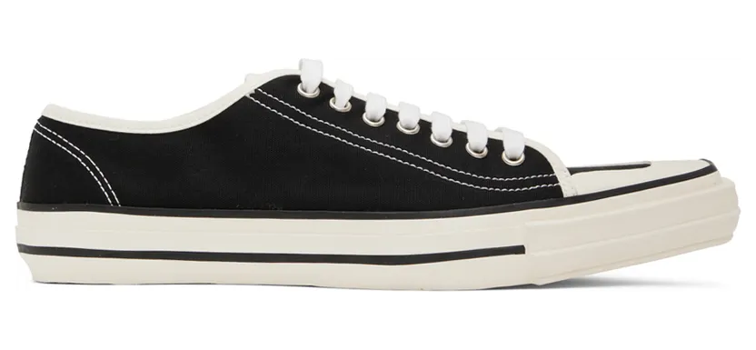 Comme des Garçons Comme des Garçons Black Pointed Low-Top Sneakers (RJ-K103-001)