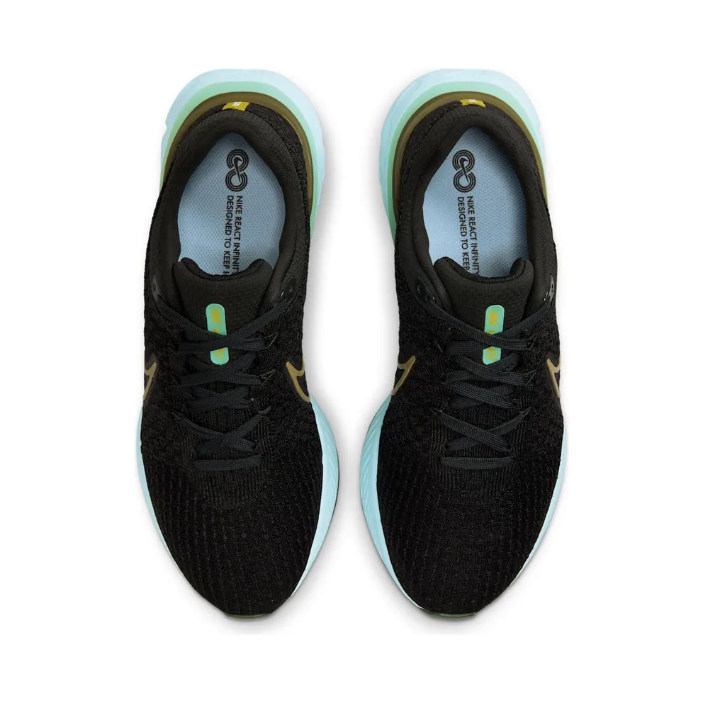Nike React Infinity Run Flyknit 3 Road Running Green (DH5392-300)