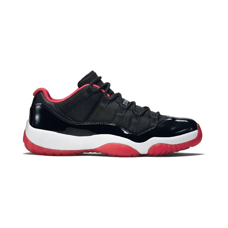 Air Jordan 11 Retro Low Bred “Black / White / True Red” (528895-012)