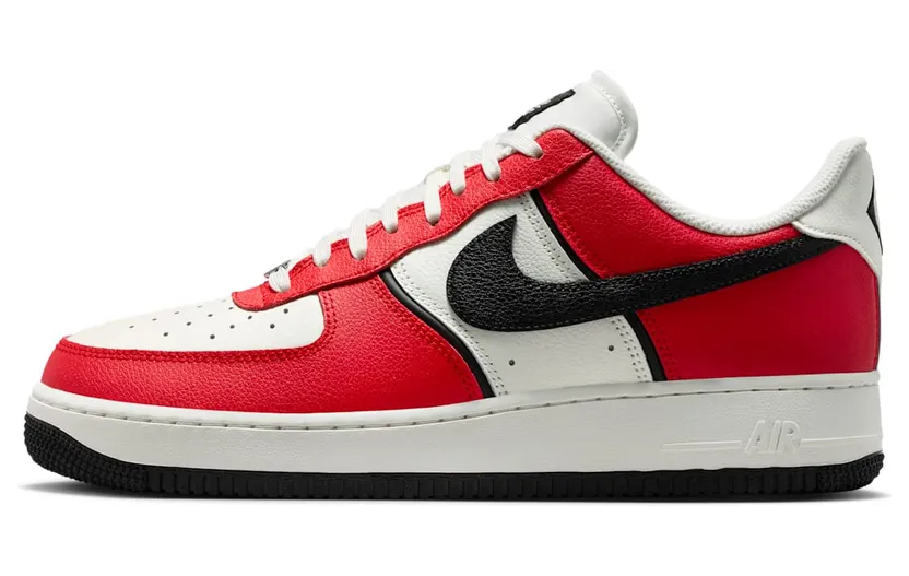 Nike Air Force 1 Low – “University Red / Sail / Metallic Silver / Black” (IM5752-600)