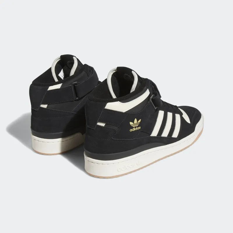 Adidas Forum Mid Core Black / Cream White / Gum (FZ6252)