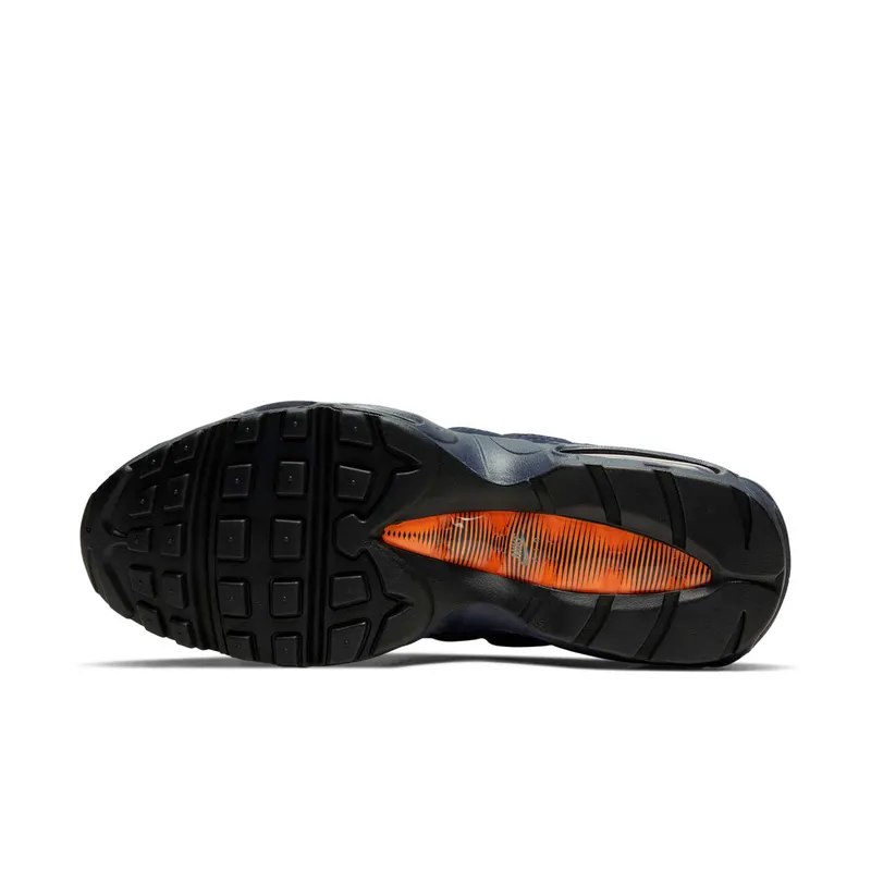 Nike Air Max 95 Logo Navy Orange (CW7477-400)