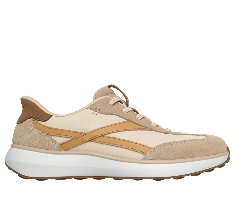 Skechers Slip-ins: Montecito Sneaker Natuurlijk/Taupe