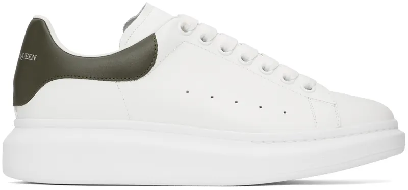 Alexander McQueen White & Grey Oversized (553680WIB9Z9055)