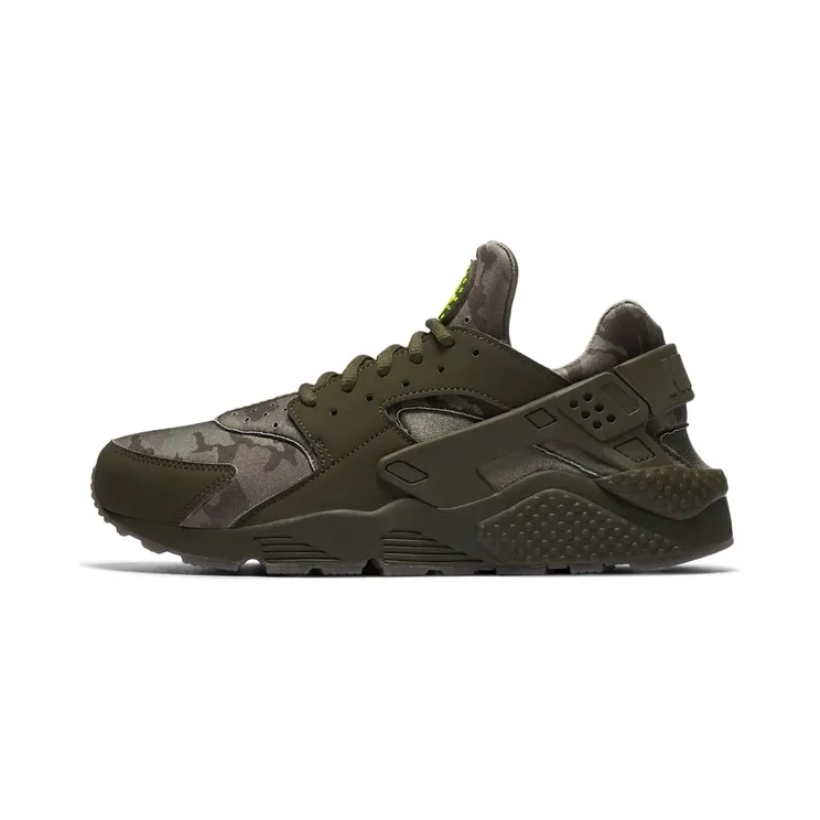 Nike Air Huarache Run Camo Green