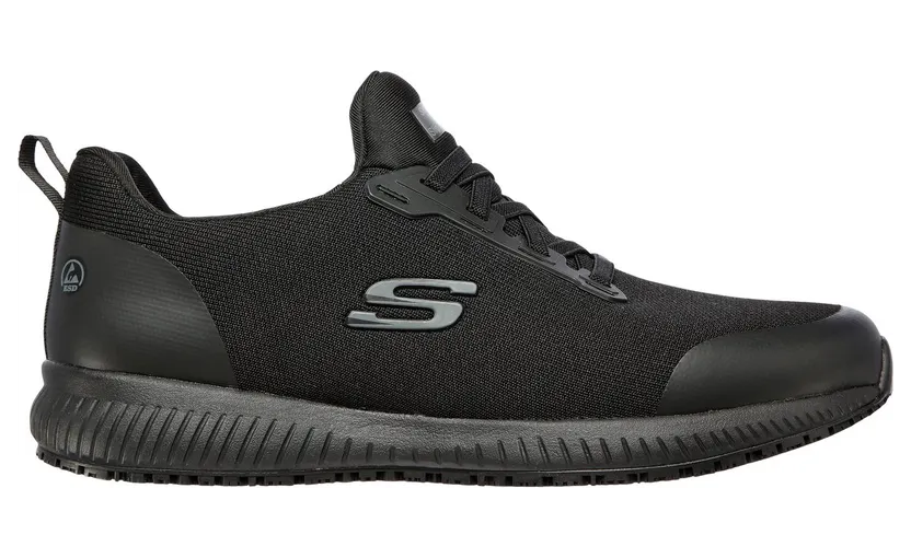 Skechers Work: Squad SR – Myton Sneaker Black