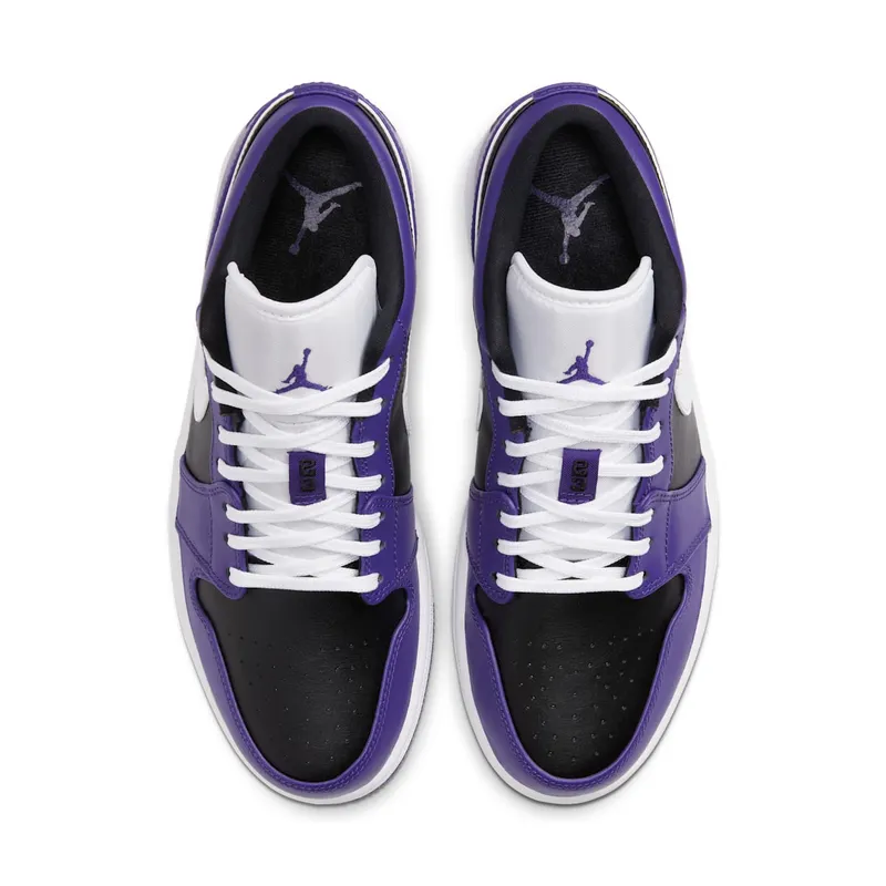 Air Jordan 1 Low Court Purple Black (2020) (553558-501)