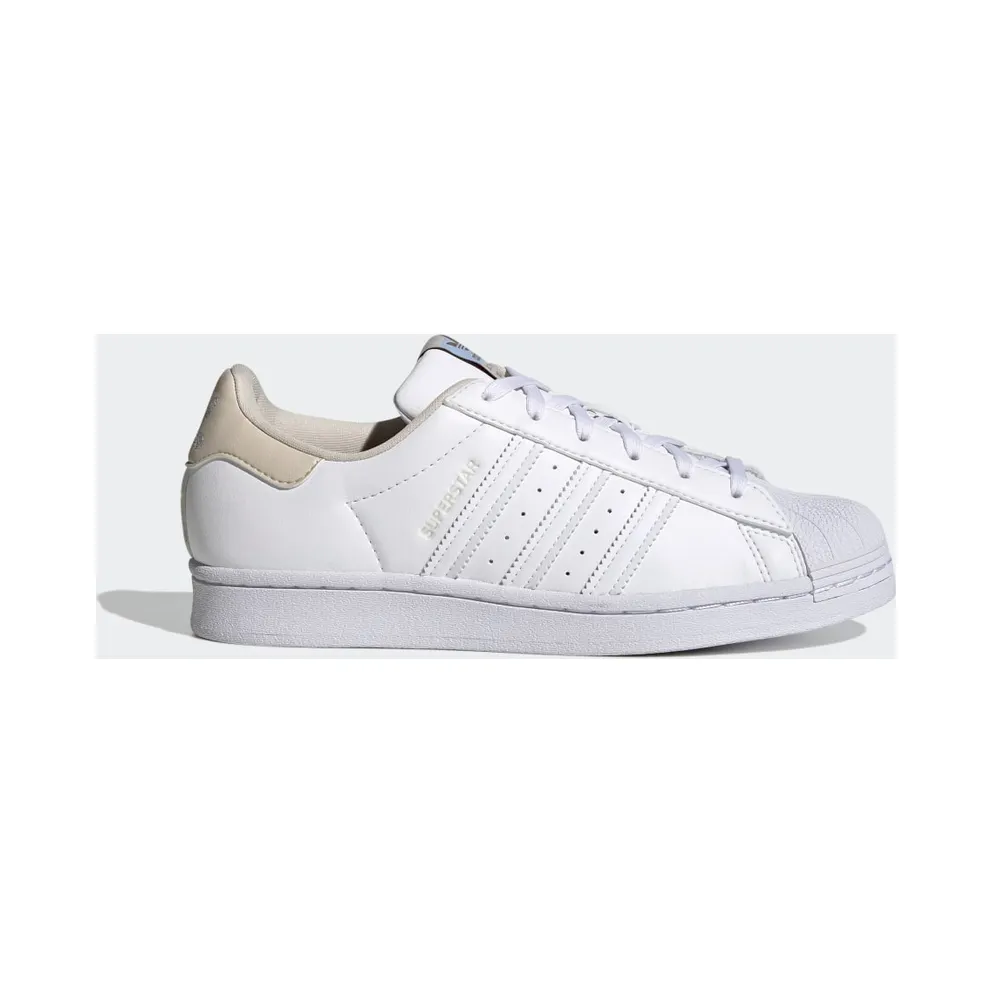 adidas Superstar Vegan Schuh Cloud White / Cloud White / Bliss (GZ3477)