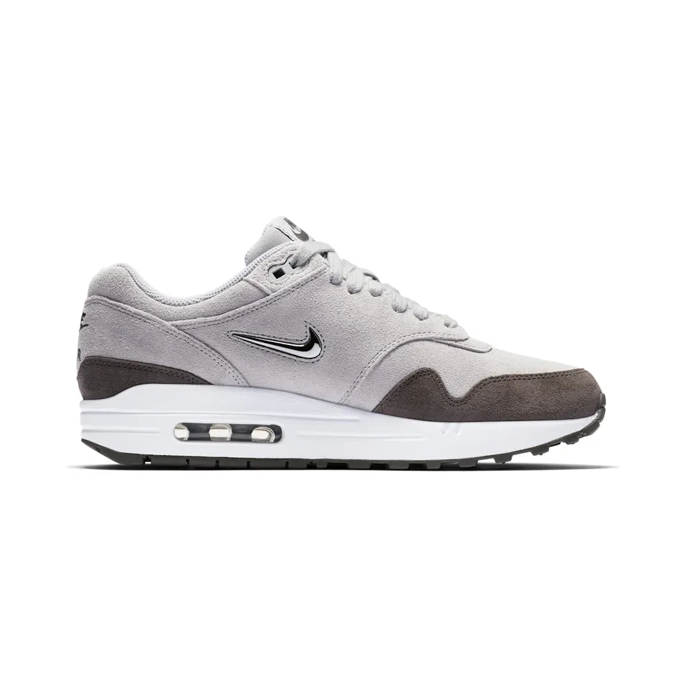 Nike Air Max 1 Jewel Wolf Grey (W) Wolf Grey/Metallic Pewter-Deep Pewter-White (AA0512-002)