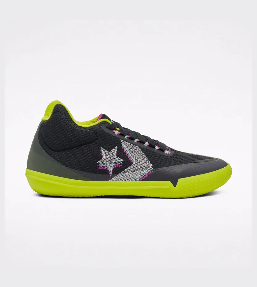 Converse All Star BB Evo Mid ‘Hi-Vis Collection – Black Lemon Venom’ Black/Lemon Venom (169510C)