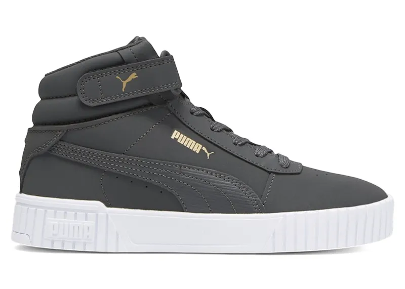 Puma Carina 2.0 Mid Lux Asphalt Team Gold (391236-01)