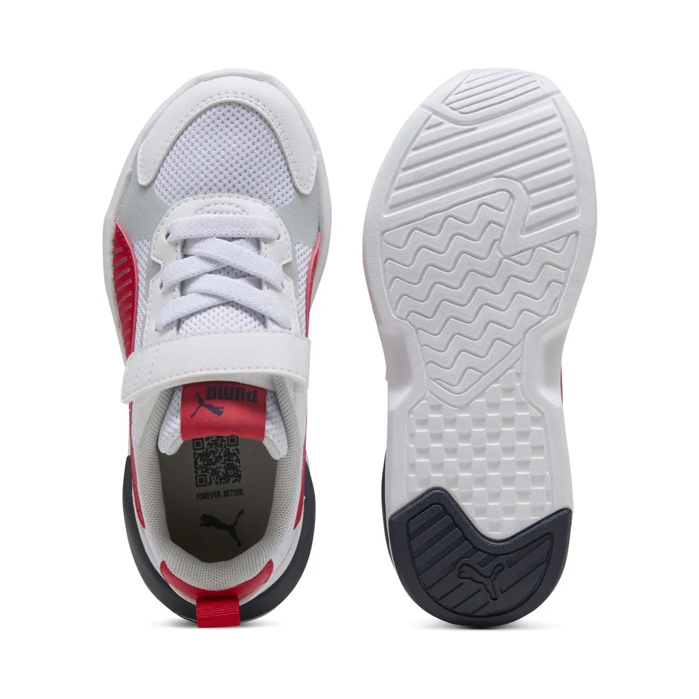 Puma X-Ray 3 “Puma White / For All Time Red / Puma Navy” (401494_01)