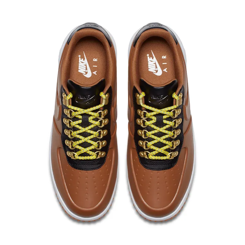 Nike Lunar Force 1 Duckboot Low Ale Brown Ale Brown/Ale Brown-Black (AA1125-200)