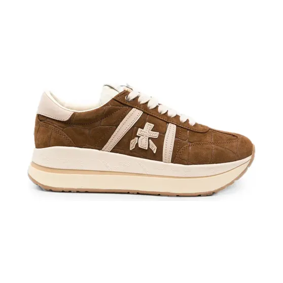 Premiata Bethcoin logo-patch “Brown” (BETHCOIN8509)