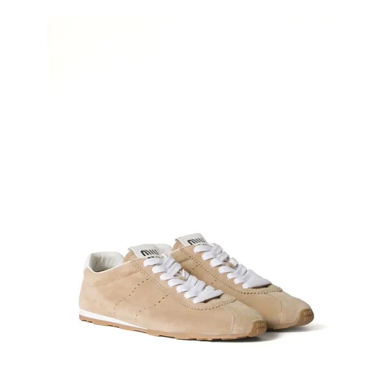 Miu Miu Plume Suede “Neutrals” (5E114E F 005 054 F0F24)