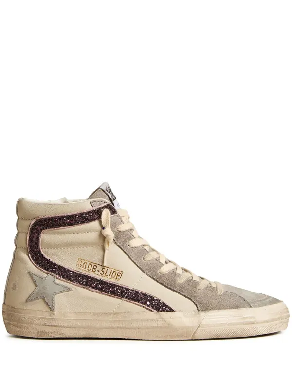 Golden Goose ‘Slide’ Sneakers – Nude (GWF00115F005906)