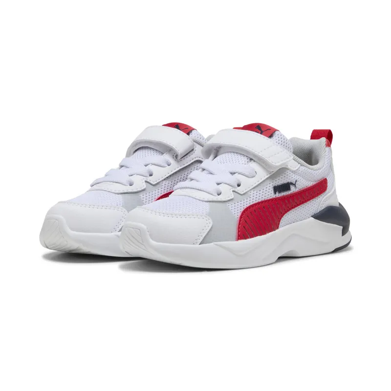 Puma X-Ray 3 “Puma White / For All Time Red / Puma Navy” (401494_01)