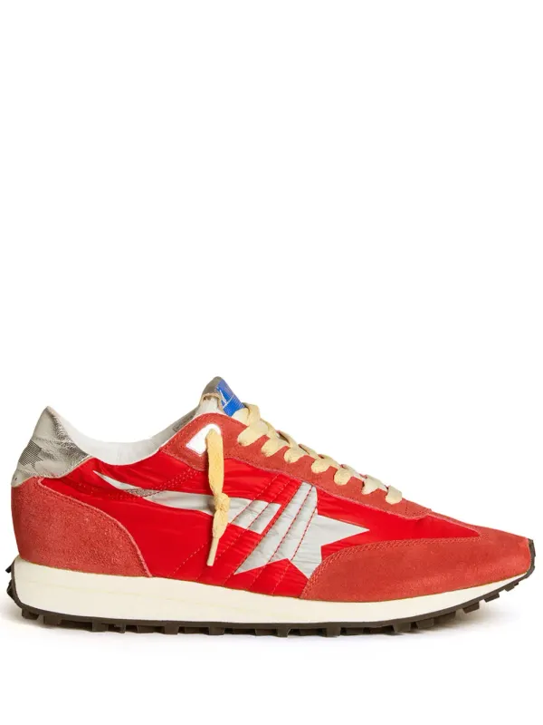 Golden Goose Marathon sneakers with ster – Red (GWF00683F005492)