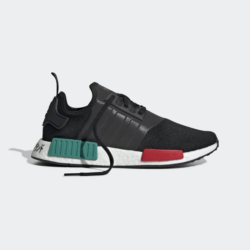 adidas NMD_R1 Core Black Core Black/Glory Green/Lush Red (EF4260)