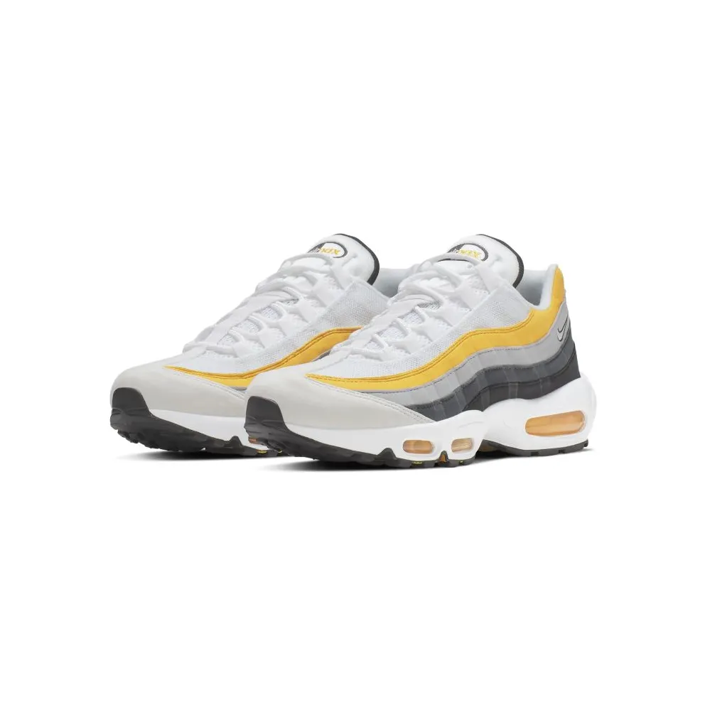 Nike Air Max 95 White Amarillo Dark Grey White/Amarillo-Dark Grey-White (CD7495-100)