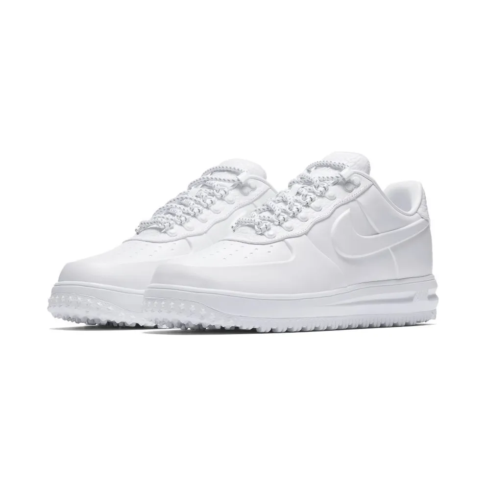 Nike Lunar Force 1 Duckboot Low Winter White White/White-White (AA1124-100)