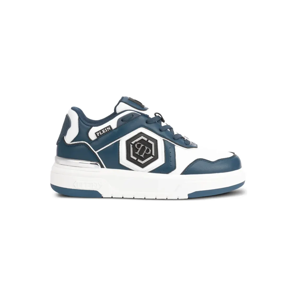 Philipp Plein SK8R low-top met logo “White” (SAFSUSC0925PTE003N)
