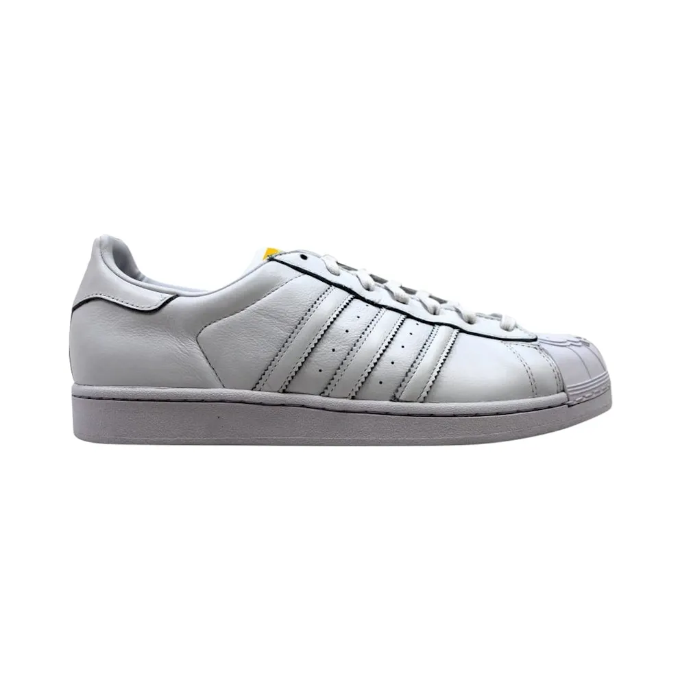adidas Superstar Pharrell Supershell White/White-Yellow (S83350)
