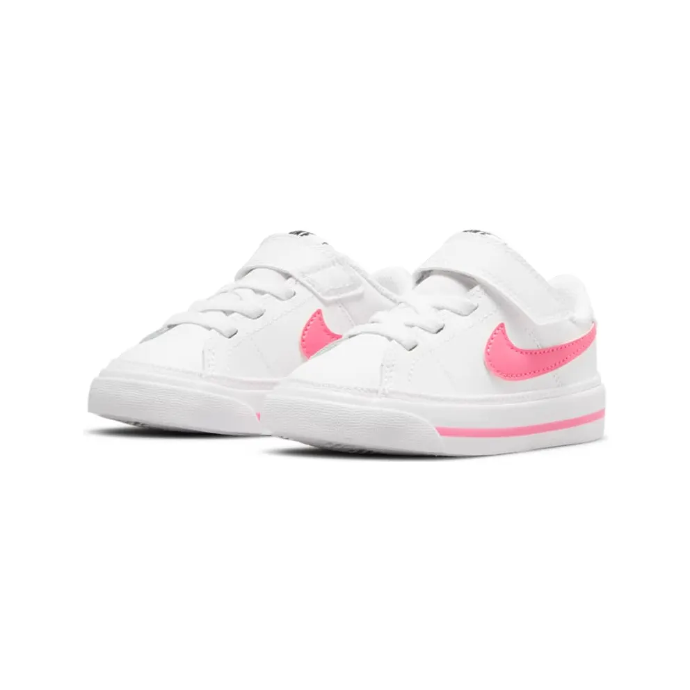 Nike Court Legacy “White / Hyper Pink” (DA5382-106)