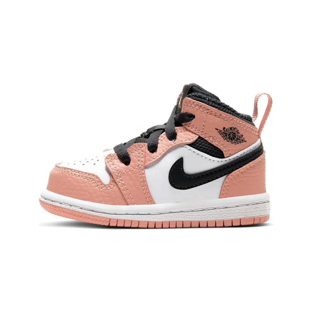 Air Jordan 1 Mid Pink Quartz (TD) (2020) (644507-603)