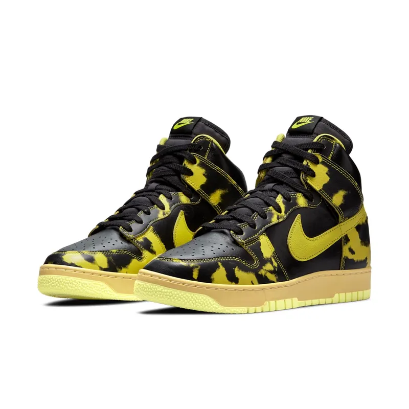 Nike Dunk High 1985 Yellow Acid Wash (DD9404-001)