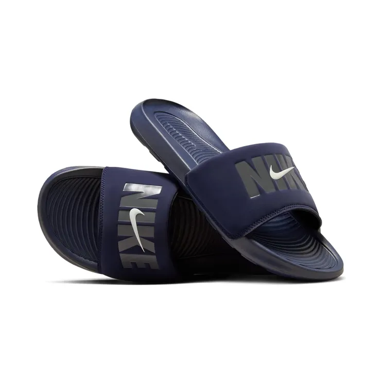 Nike Victori One Slide SE “Obsidian / Summit White / Dark Grey” (HQ2124-400)