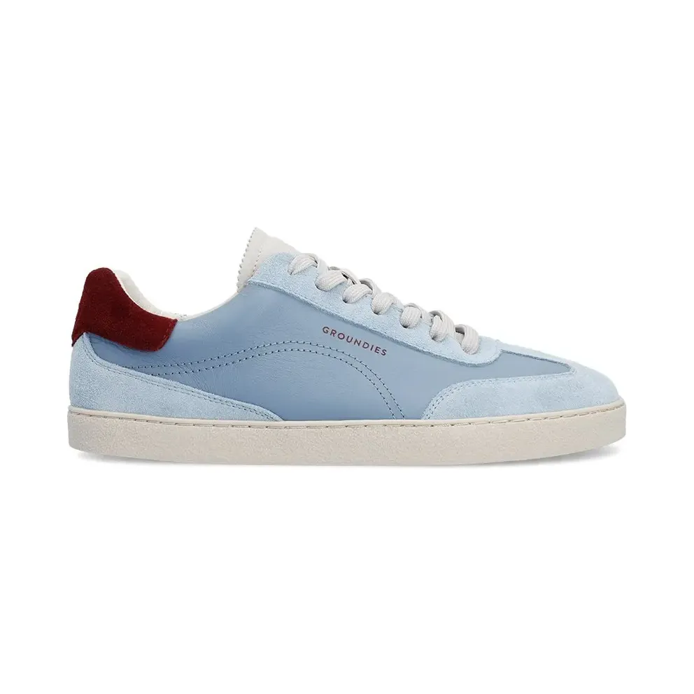 GROUNDIES sneaker Sky Blue/bordeaux (GND-110238-07)