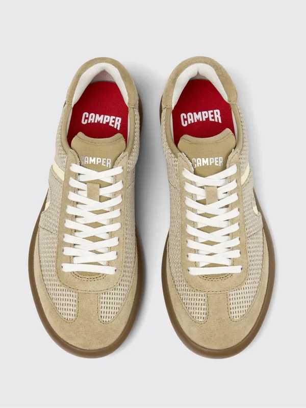 Camper Pelotas Soller Suede and Lyocell Tencel Brown (K201818-005PELOTASSOLLER0)