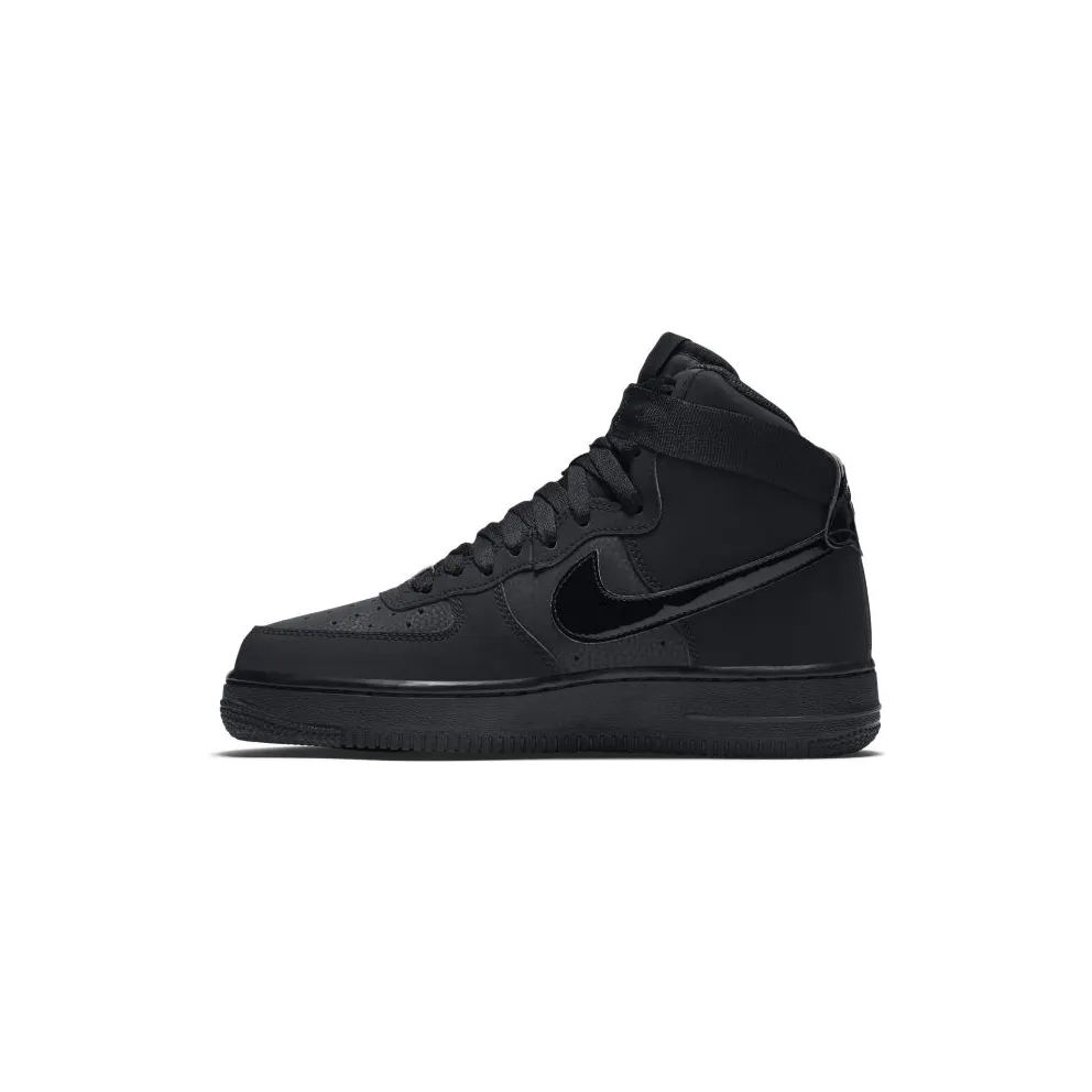 Nike Air Force 1 High Triple Black (GS) Black/Black/Black (653998-001)