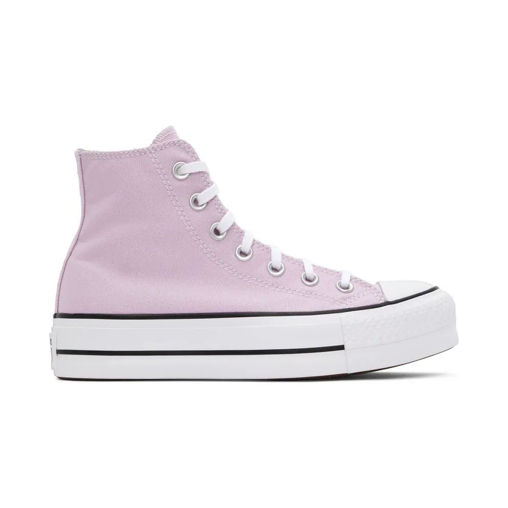 Converse Chuck Taylor All Star Lift Platform in den Farben der Saison Pale Amethyst/Weiß/Schwarz (A01178C)